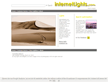 Tablet Screenshot of internetlights.com